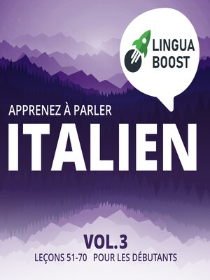cover image of Apprenez à parler italien Volume 3